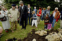 burgemeester De Jong en Louis le Roy