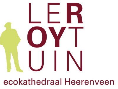 Logo Le Roy tuin, de ecokathedraal van Heerenveen