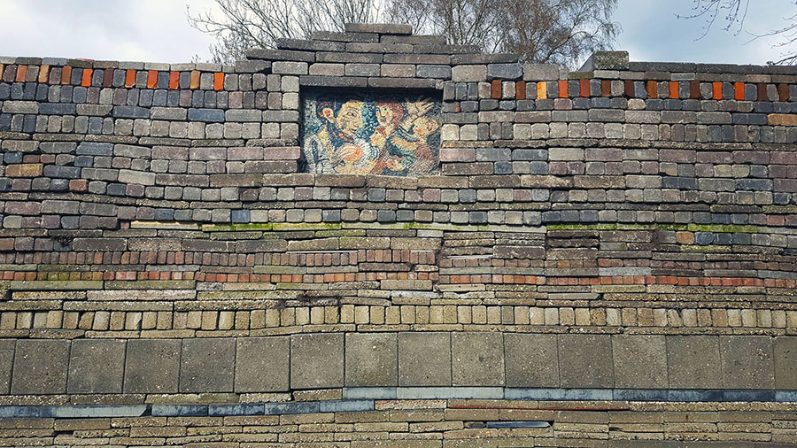 mozaiek petraschool heerenveen le roy tuin