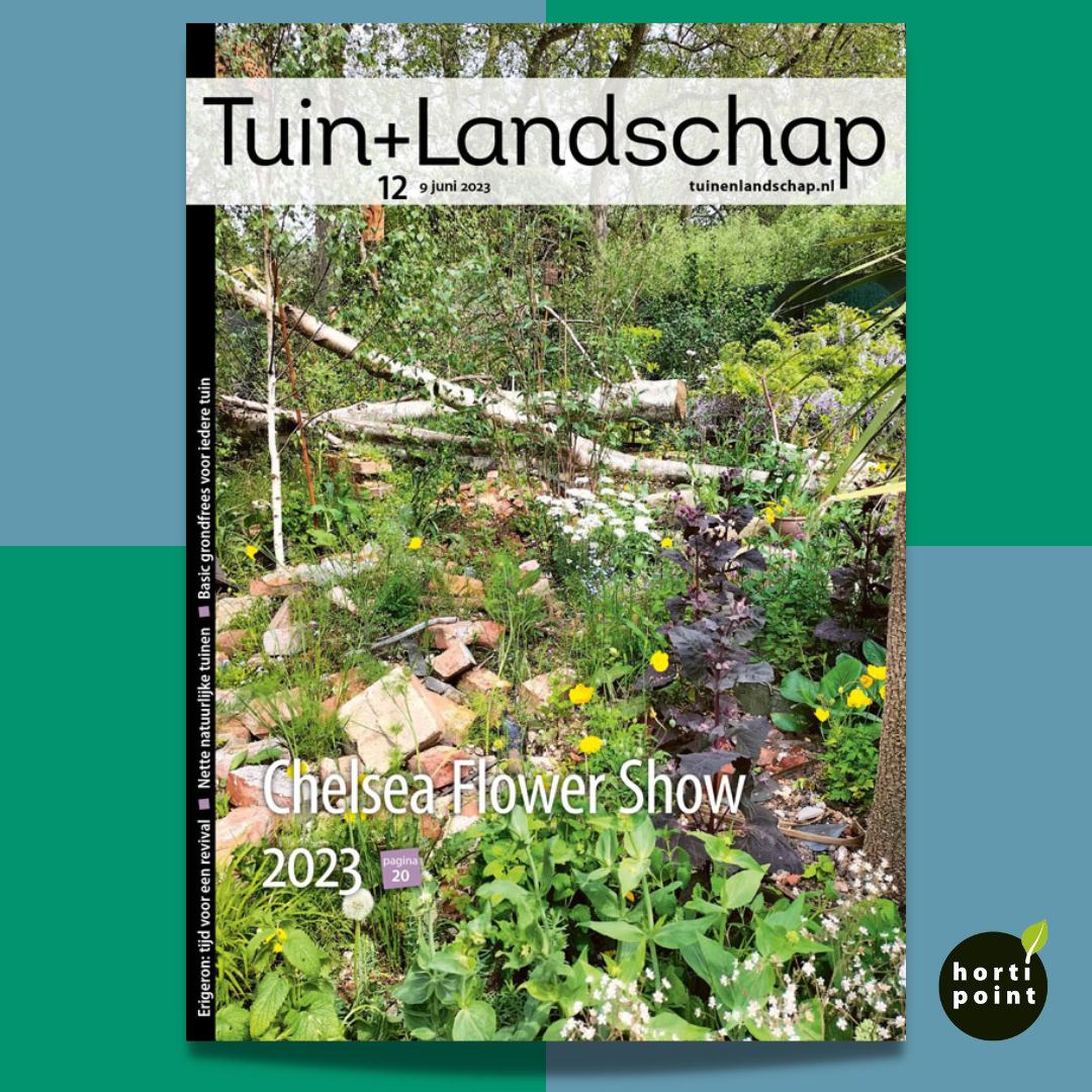 Verwilderde tuinen bij gerenommeerde Chelsea Flower Show op cover Tuin+Landschap