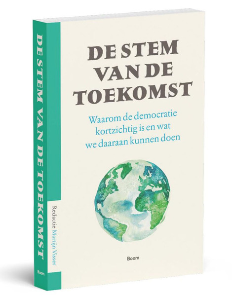 Cover boek De stem van de toekomst van Martijn Visser