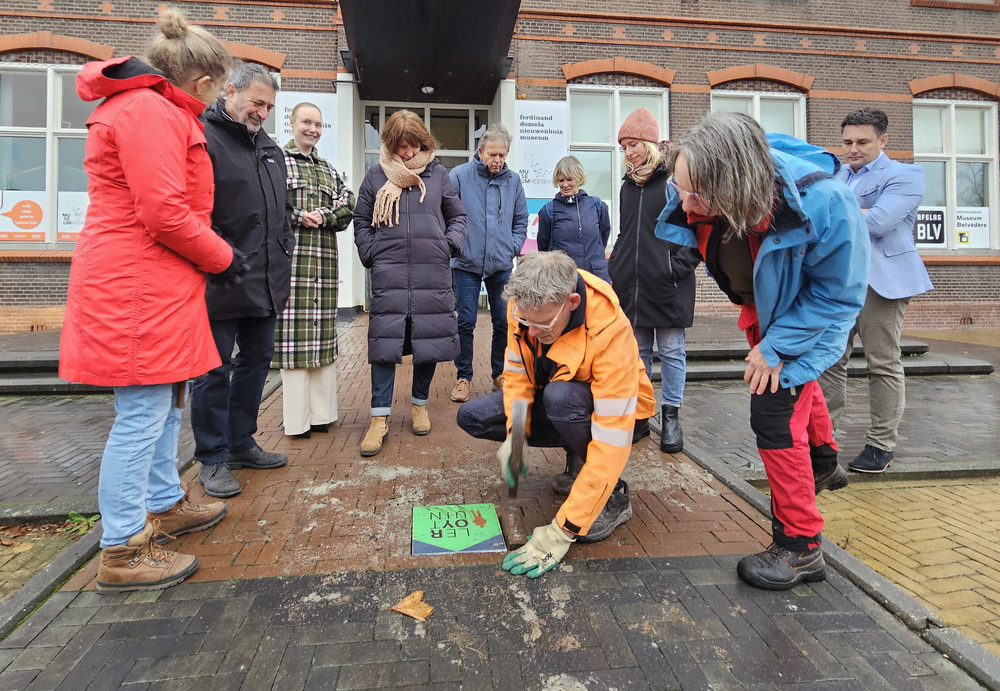 eerste le roy tegel geplaatst