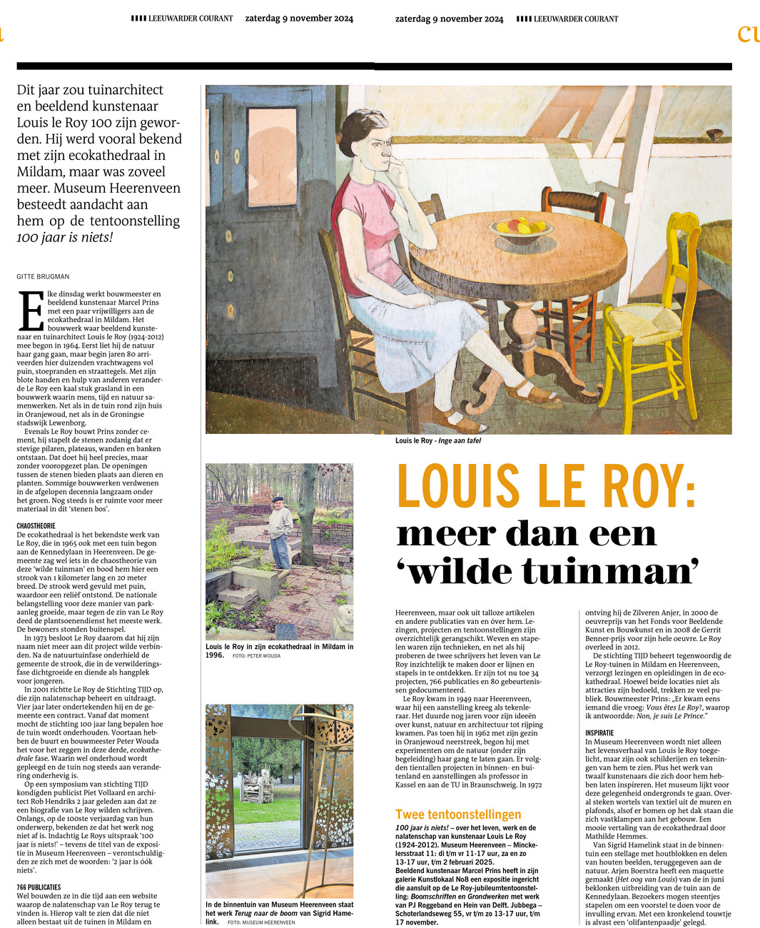 Louis le Roy: meer dan een ‘wilde tuinman’