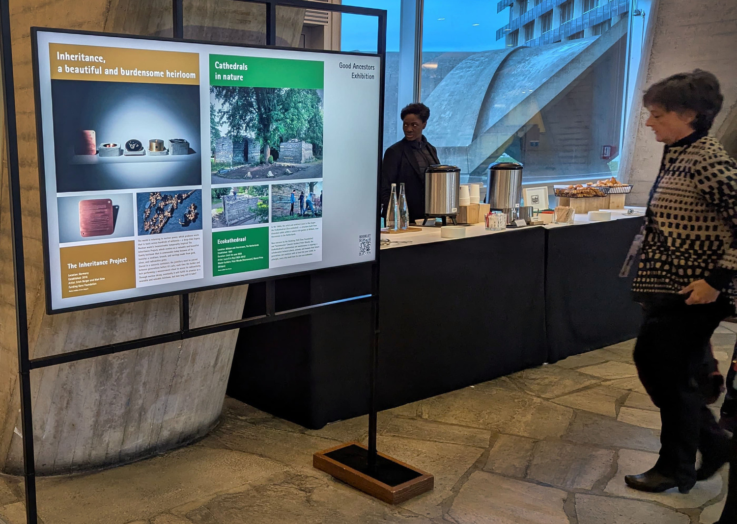 Le Roy-tuin op expositie UNESCO Wereldtoekomstdag Parijs