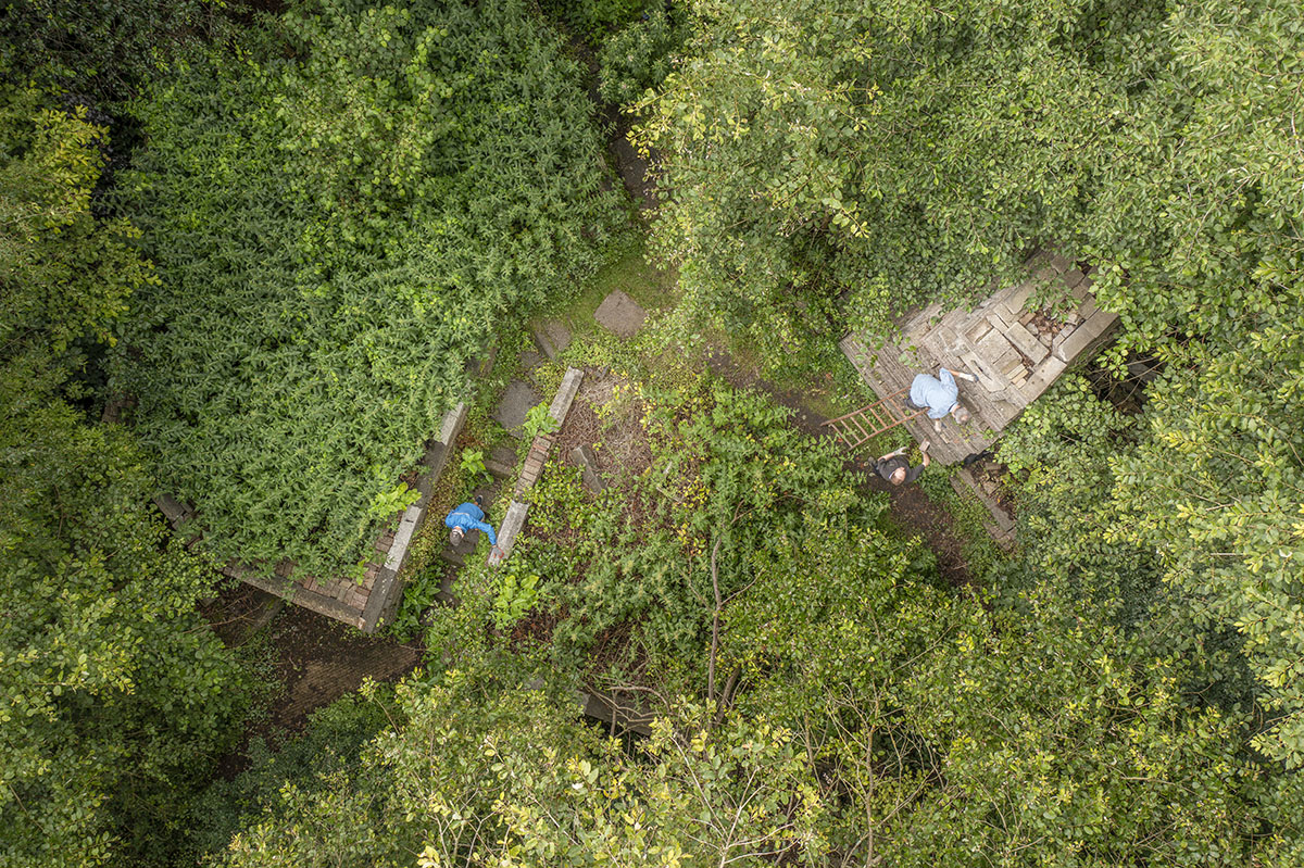 drone opname ecokathedraal mildam post 65