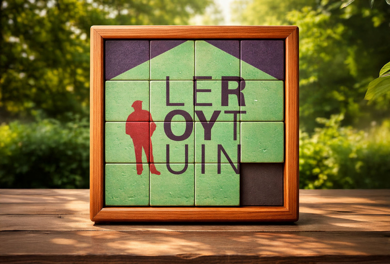 Maak de Le Roy-tuin schuifpuzzel!