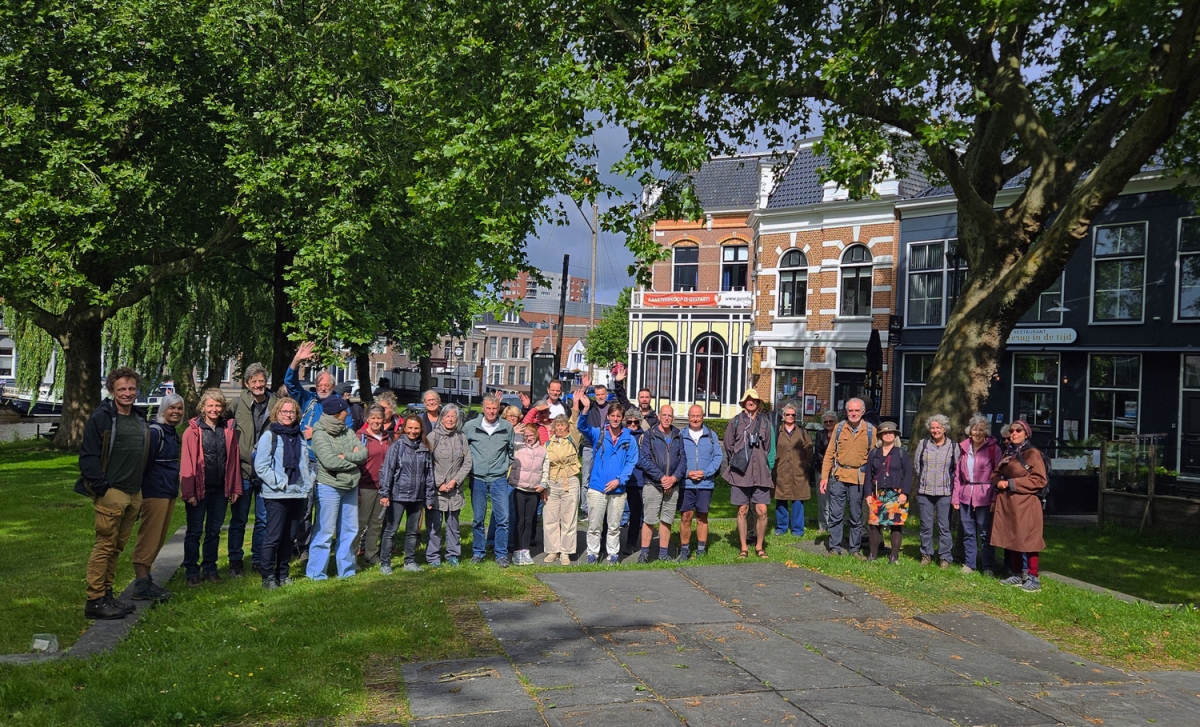 le roy wandeling 2026 alle deelnemers bij de start