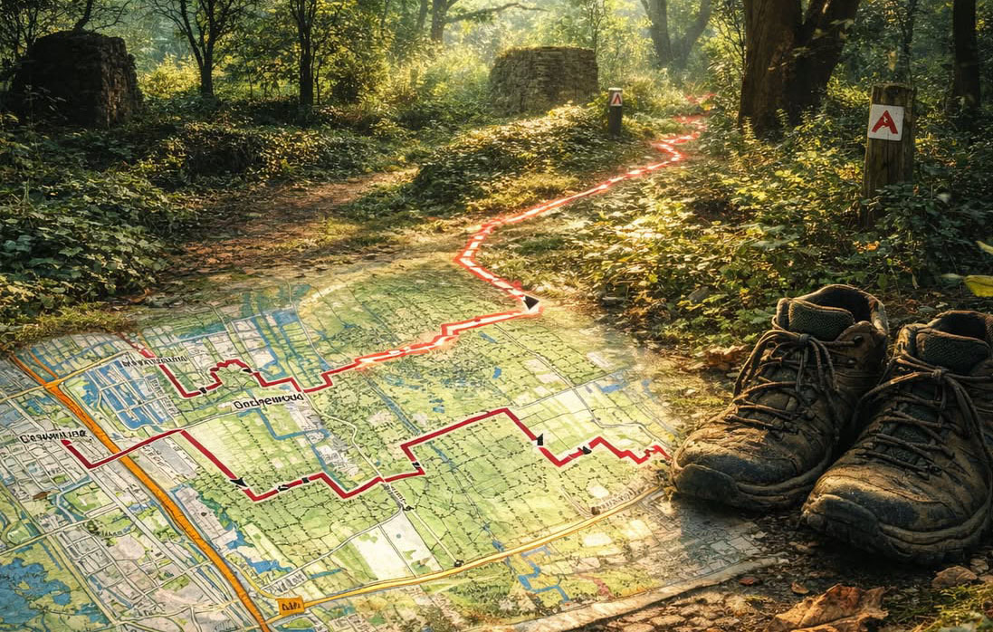 wandel mee met de 4e Le Roy-wandeling