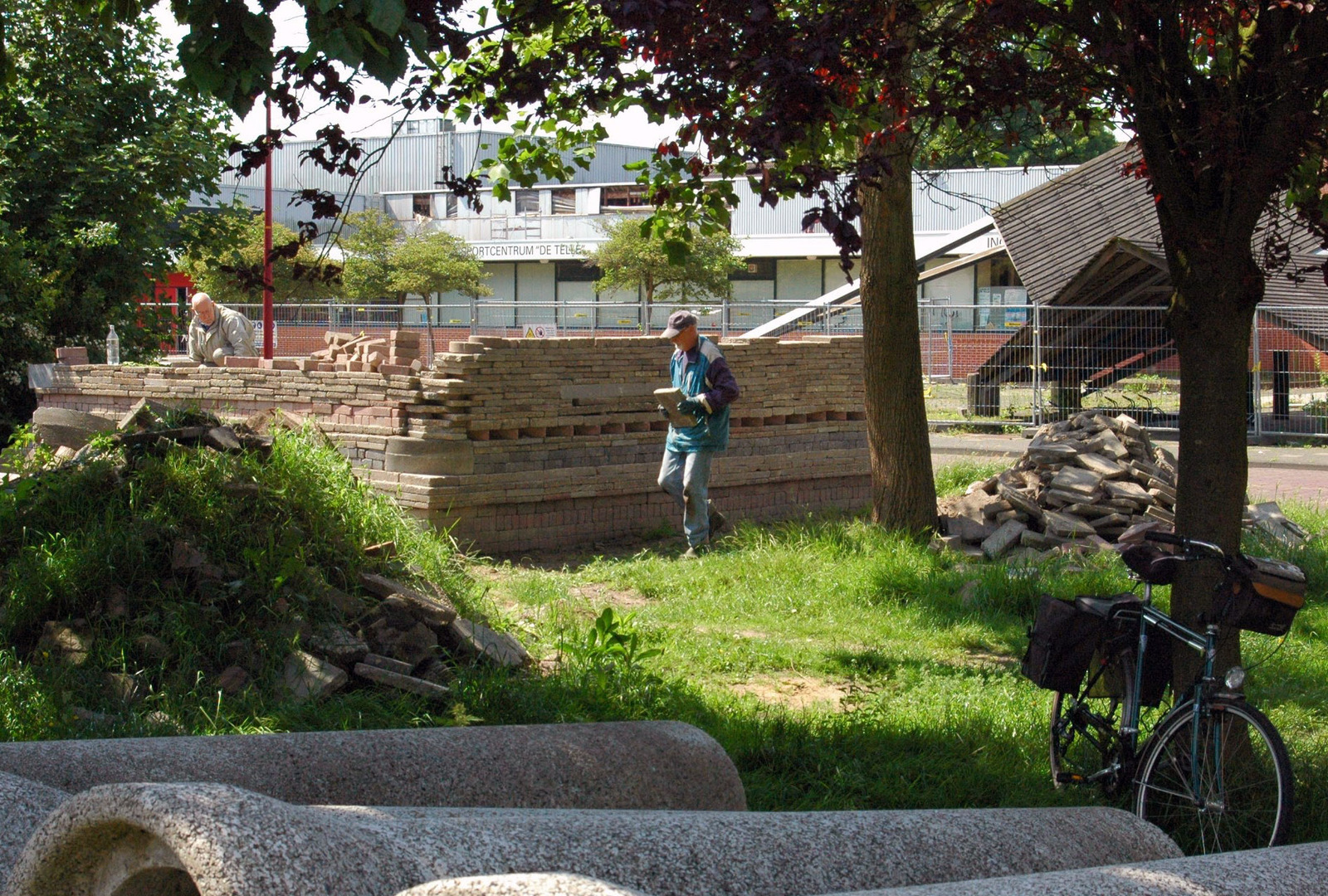 stapelen le roy tuin 2007