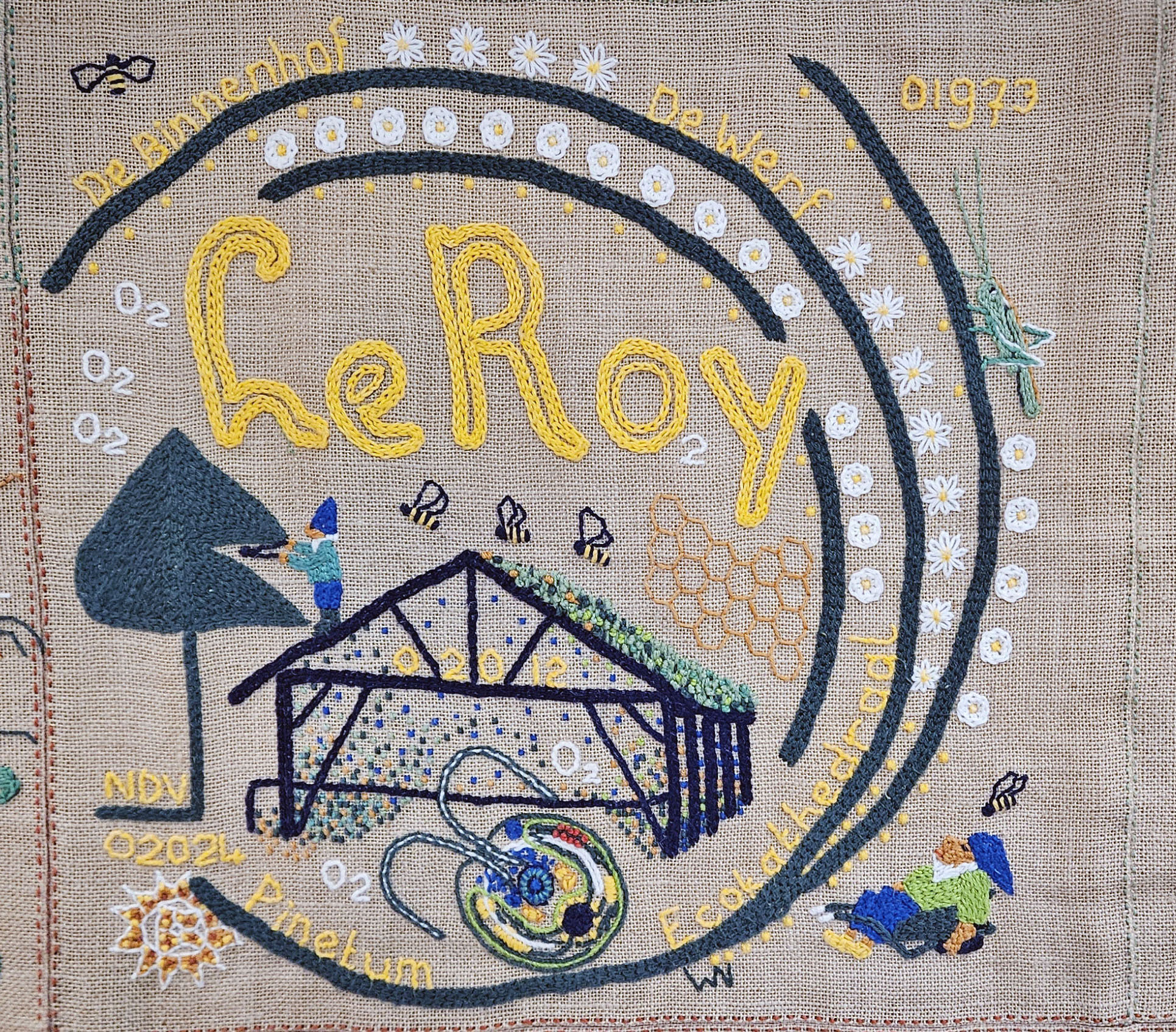 wandkleed le roy lewenborg winni douma